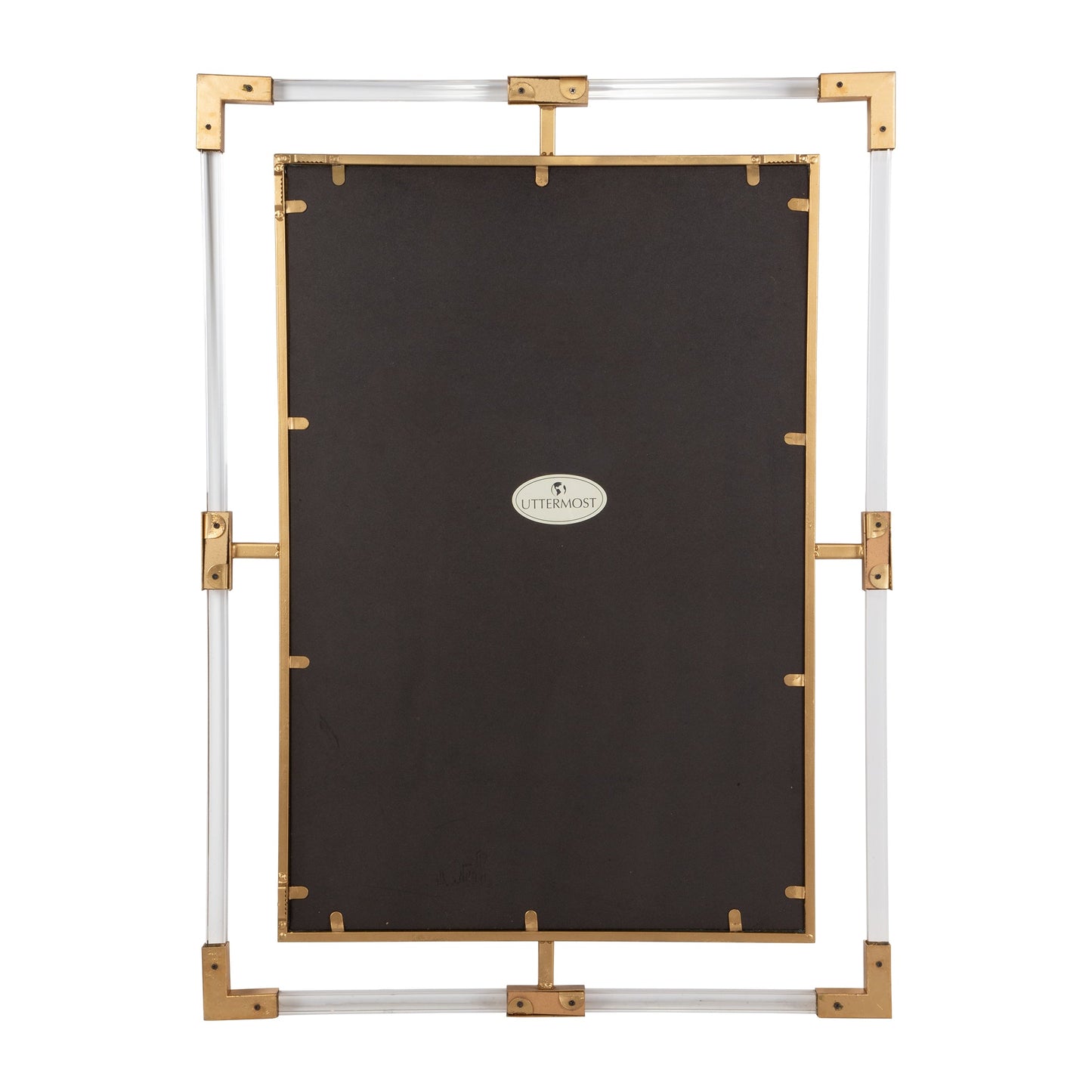 Balkan Modern Gold Wall Mirror