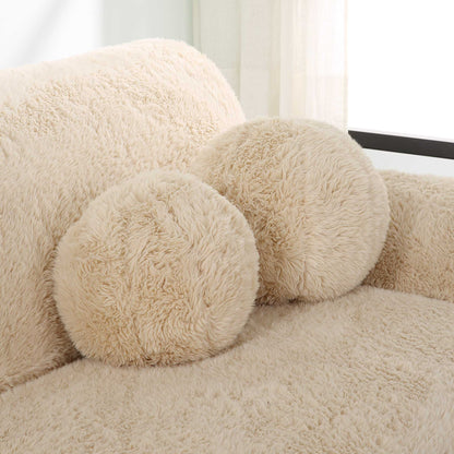 Abide Ball Sheepskin Pillows Set/2
