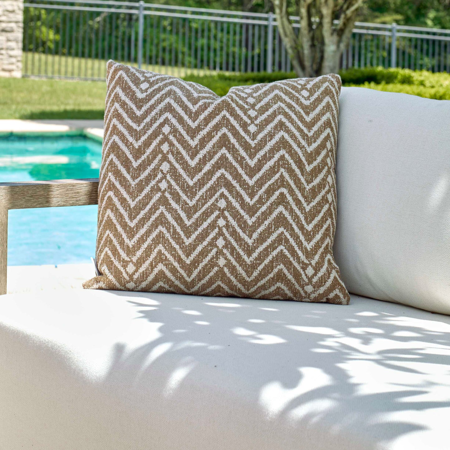 Argo Toffee Outdoor Pillow