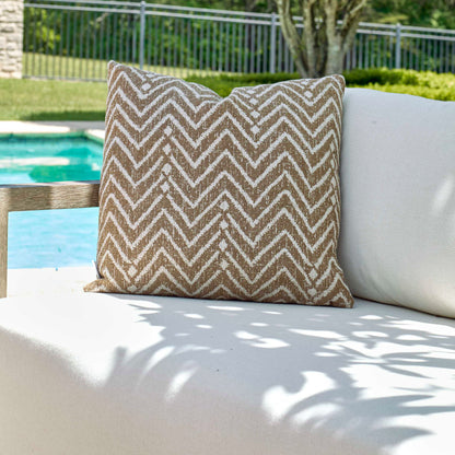 Argo Toffee Outdoor Pillow