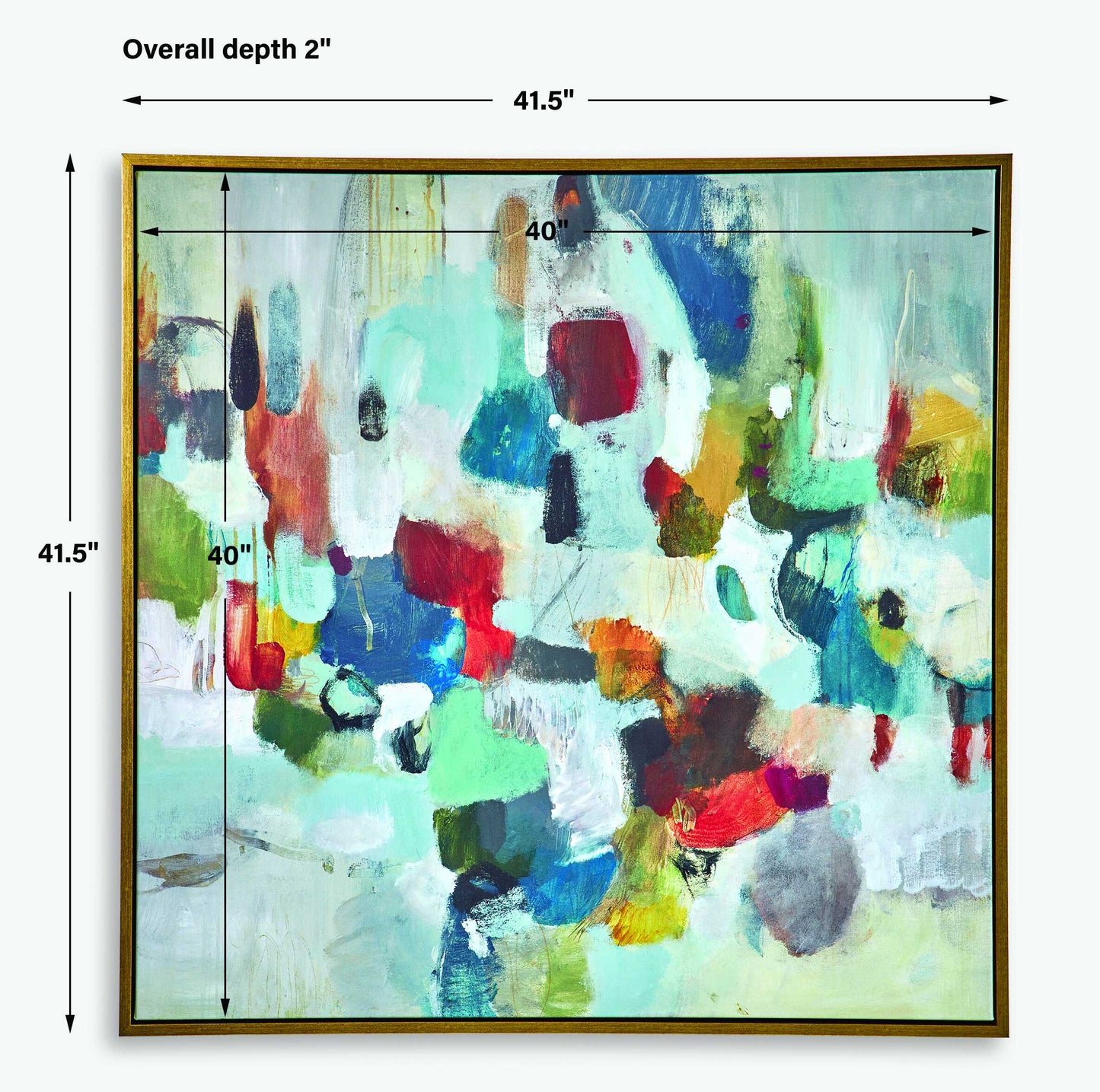 As We Say Framed Abstract Art