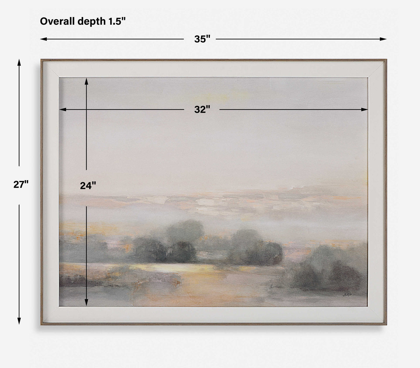 Atmospheric Neutral Landscape Print
