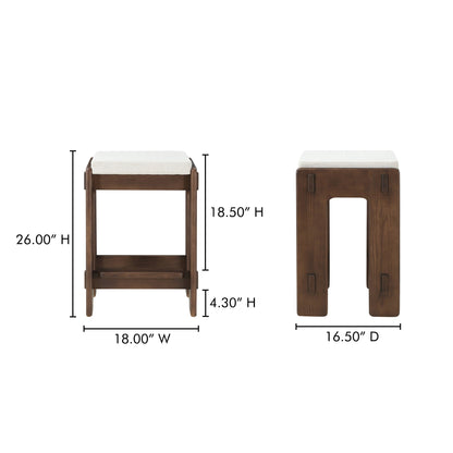 Ashby Counter Stool Brown