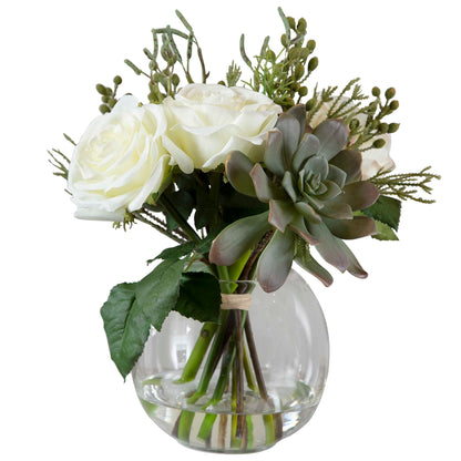 Belmonte Floral Bouquet & Vase