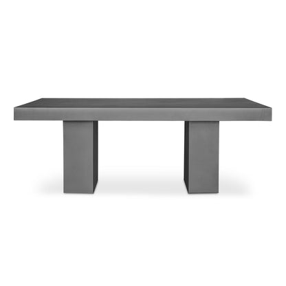 Antonius Outdoor Dining Table Grey
