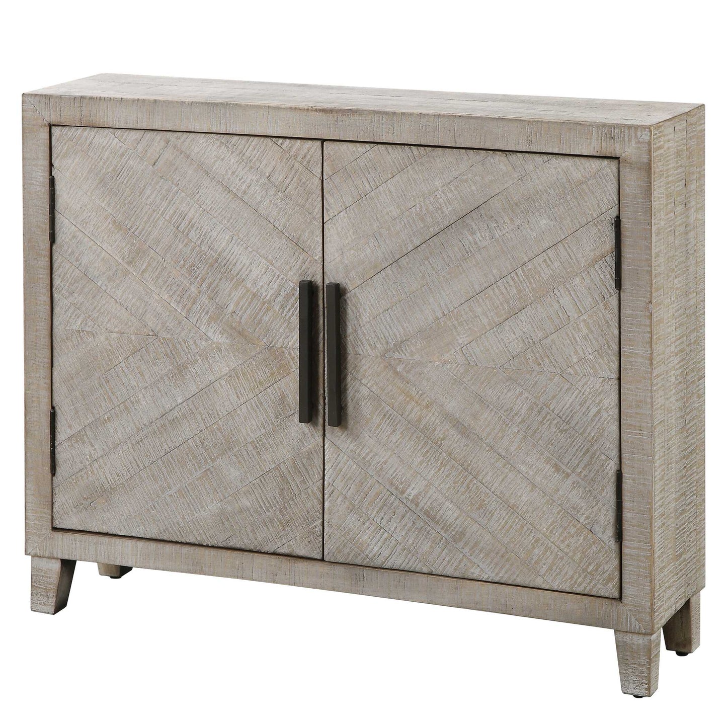 Adalind White Washed Accent Cabinet