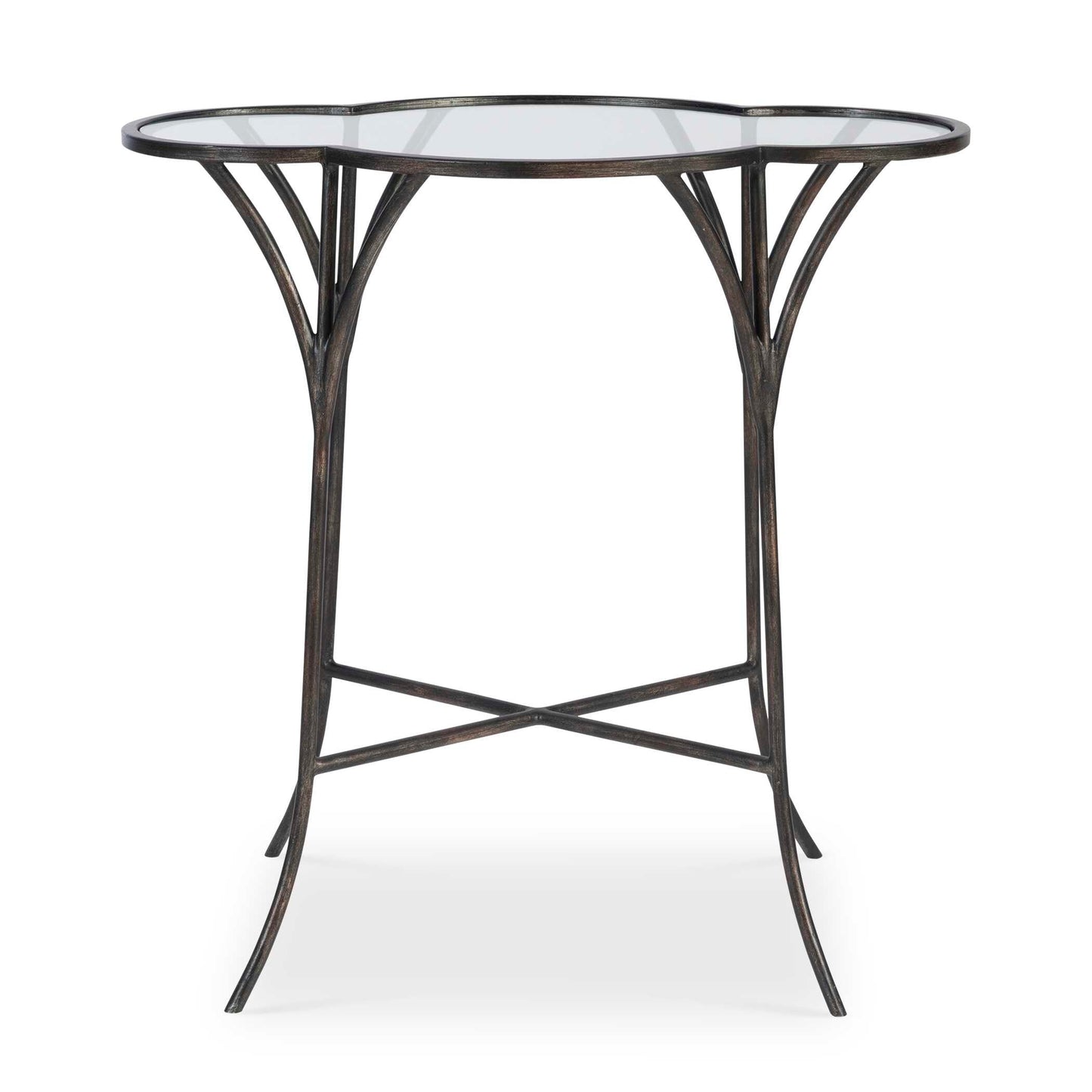 Adhira Glass Accent Table