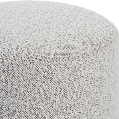 Avila Light Gray Ottoman
