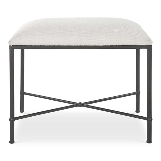 Avenham Small Black Framed Bench