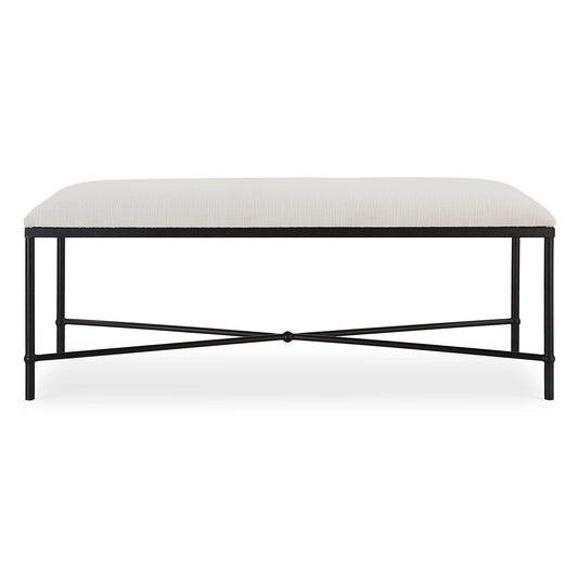 Avenham Black Framed Bench