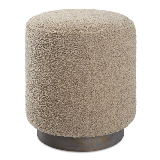 Avila Latte Round Ottoman