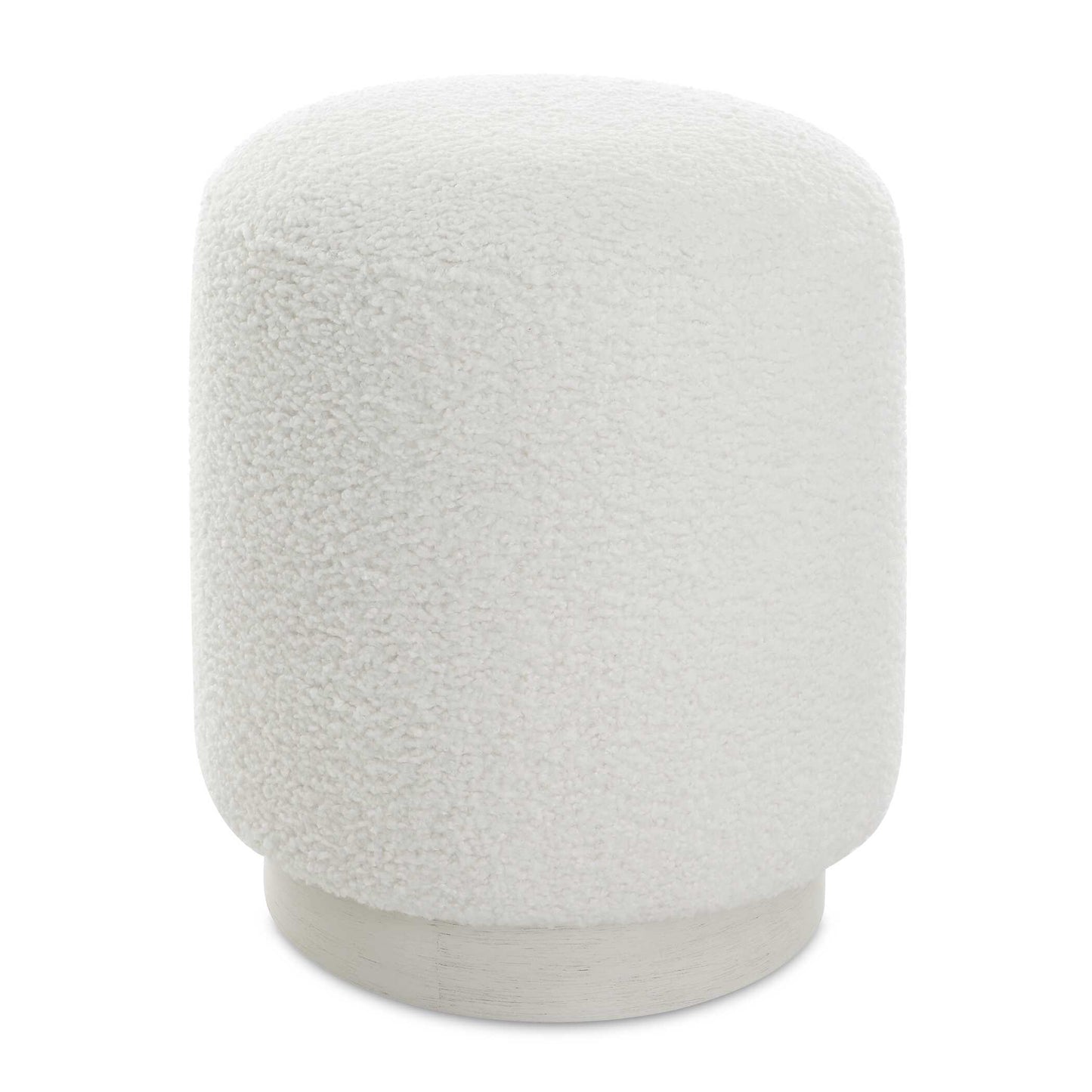 Avila White Ottoman