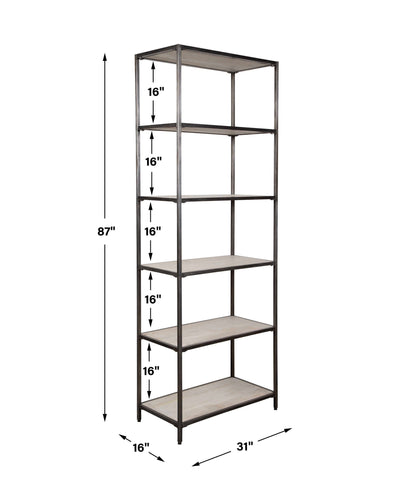 Baldwin Industrial Etagere