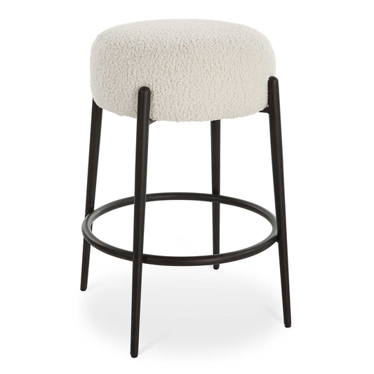 Arles Plush Counter Stool
