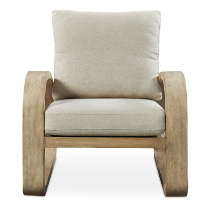Barbora Wooden Accent Chair