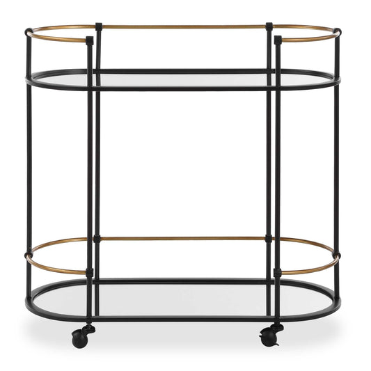 Andre Iron Bar Cart