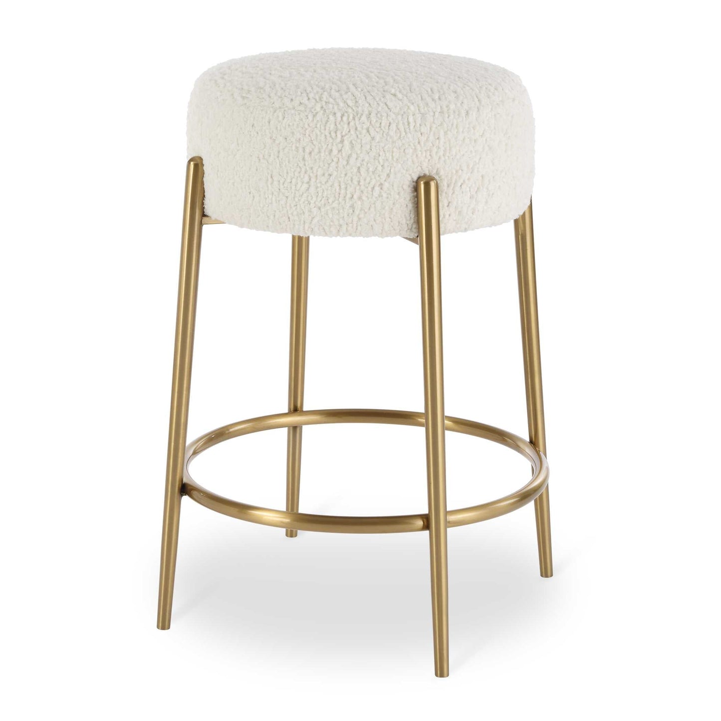 Arles Brass Counter Stool