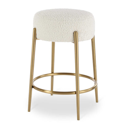 Arles Brass Counter Stool