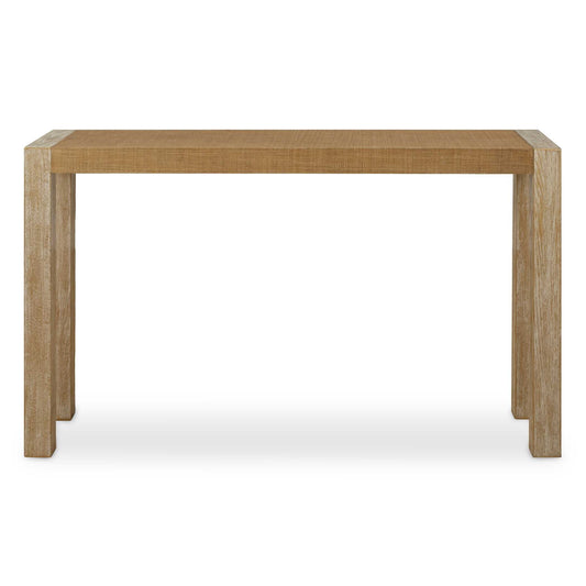 Bentley Grasscloth Console Table