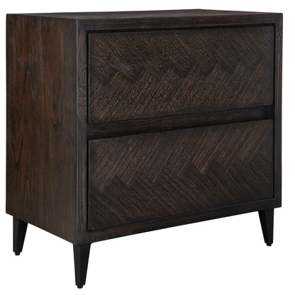 Abba Herringbone Accent Chest