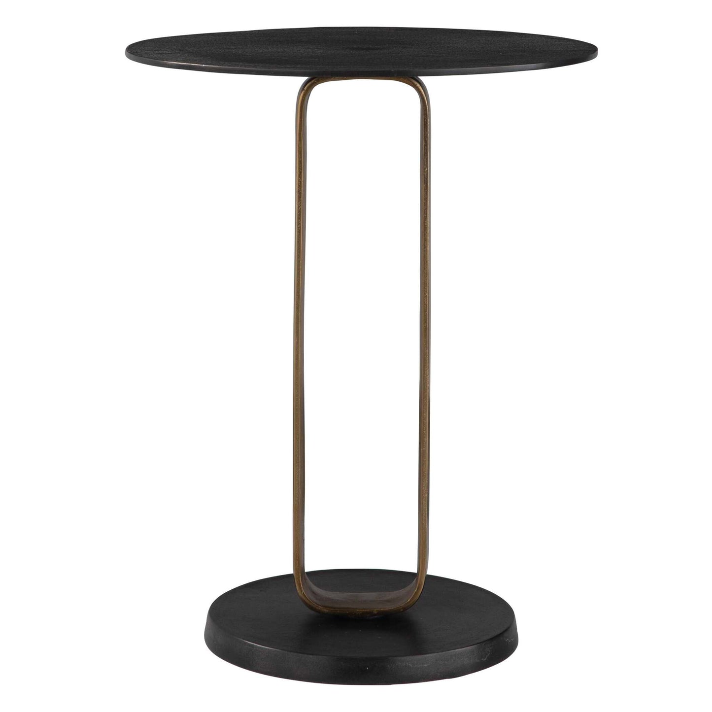Aperture Brass Accent Table