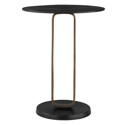 Aperture Brass Accent Table