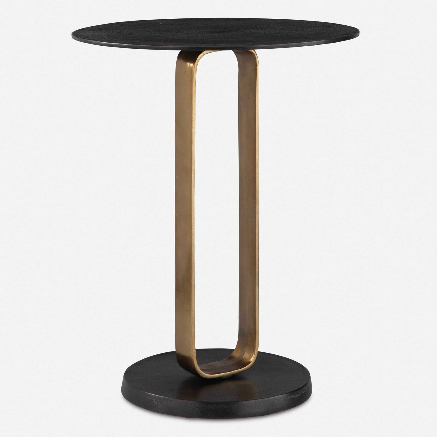 Aperture Brass Accent Table
