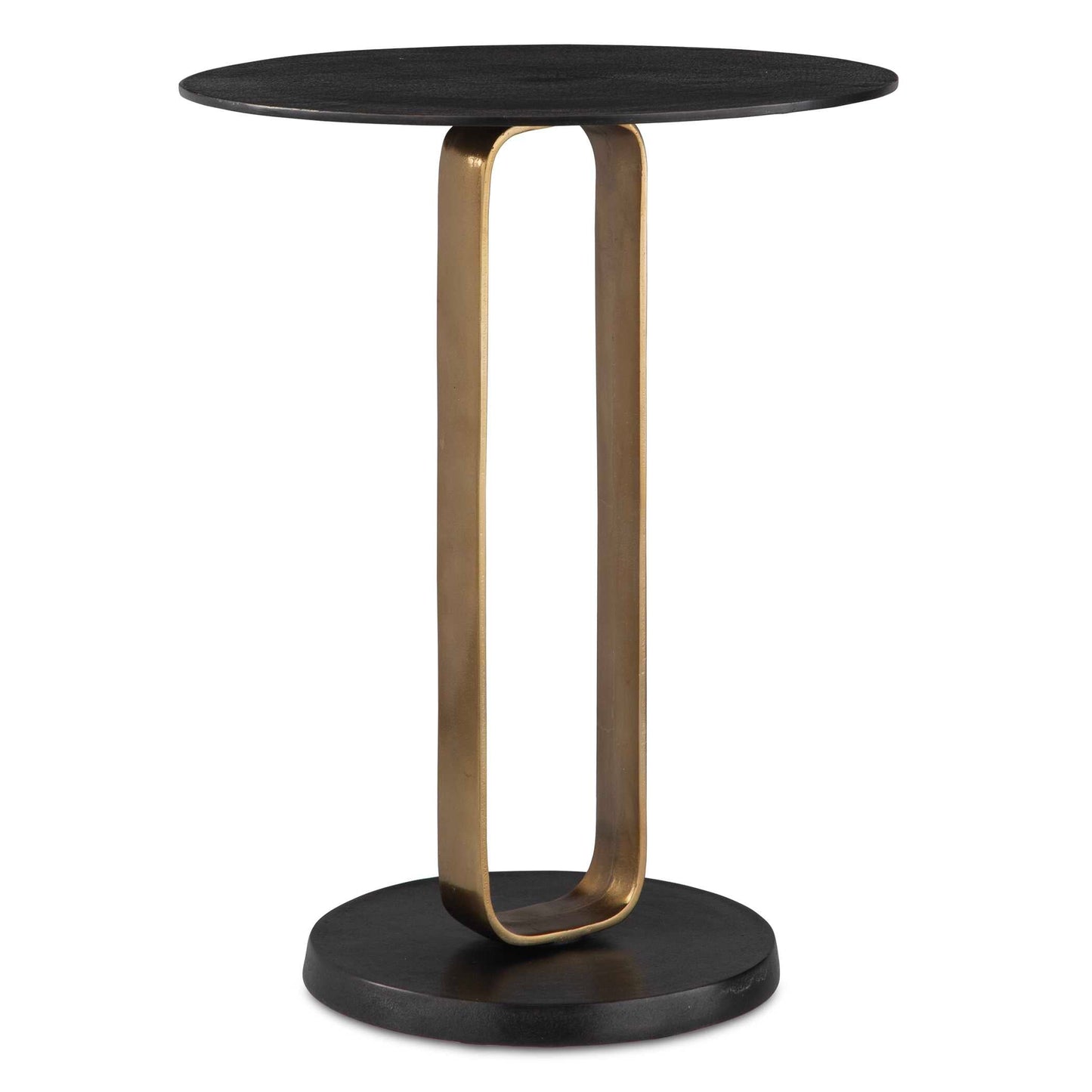 Aperture Brass Accent Table