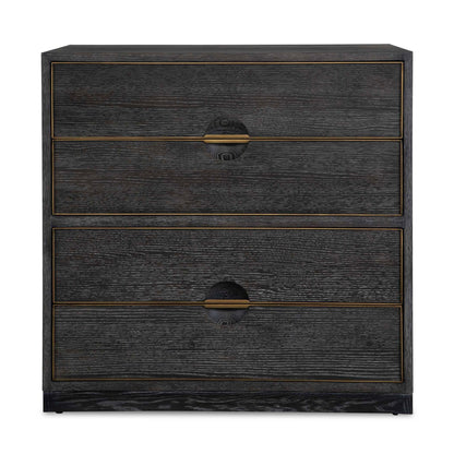 Besos 4 Drawer Walnut Chest