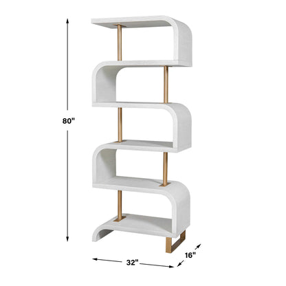 Bia White Etagere