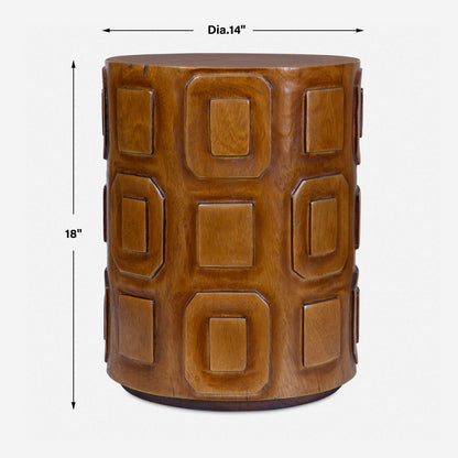 Alson Geometric Accent Table