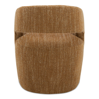 Barrow Rolling Dining Chair Amber Glow