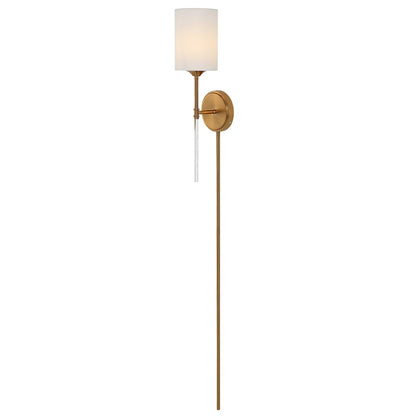 Awyr 1 Light Brass Sconce
