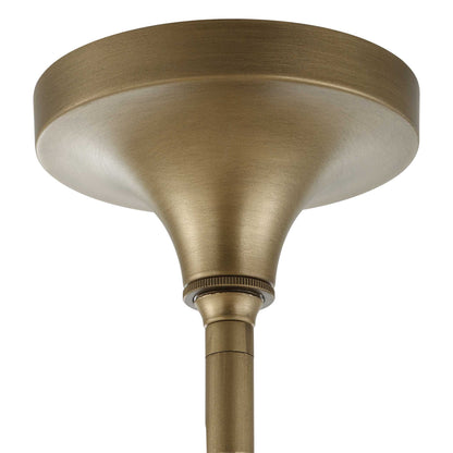 Biddeford 6 Light White Beaded Pendant