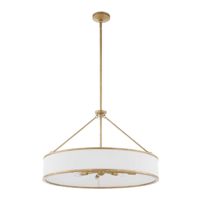 Algiers 8 Light Drum Pendant