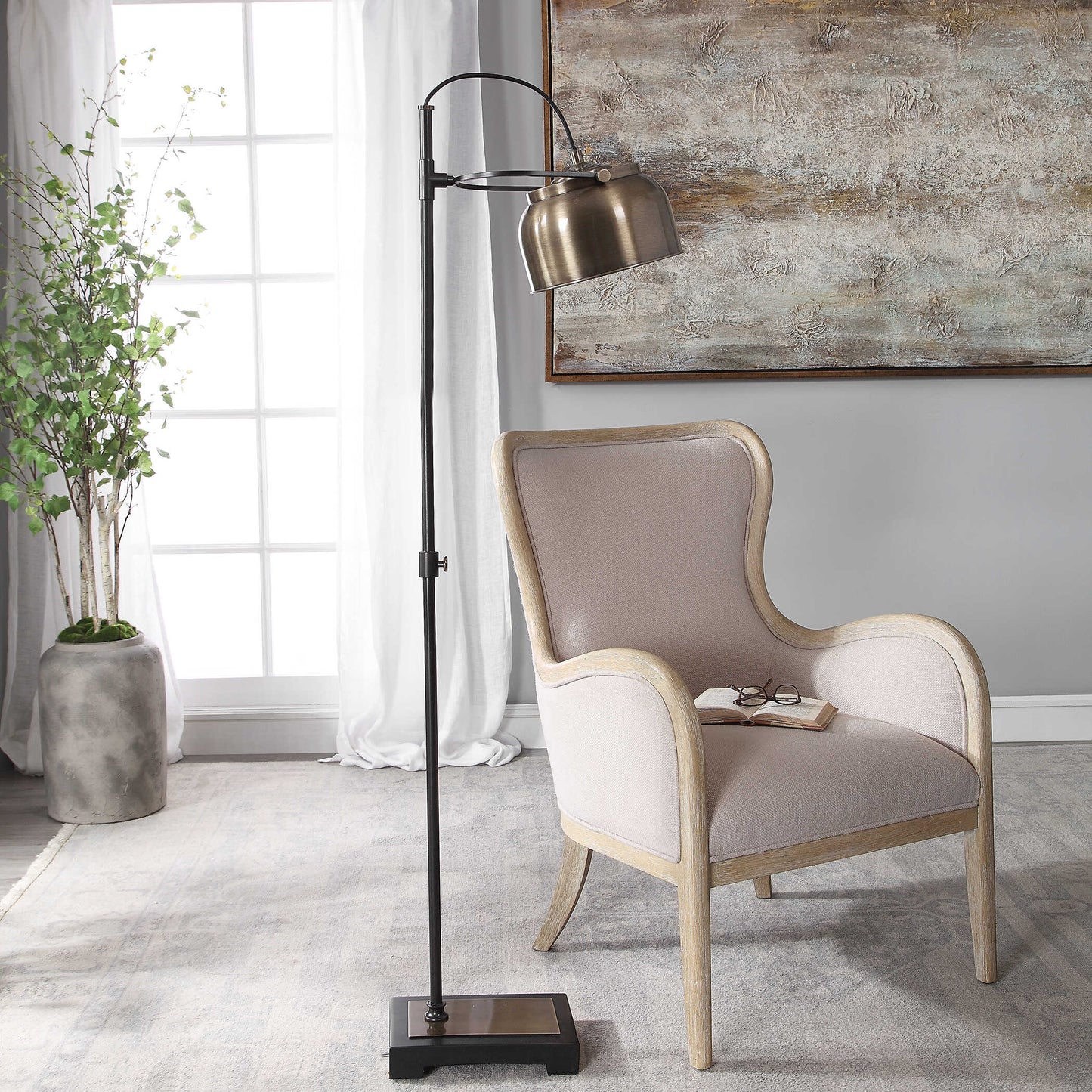 Bessemer Industrial Floor Lamp