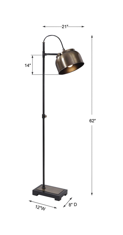 Bessemer Industrial Floor Lamp