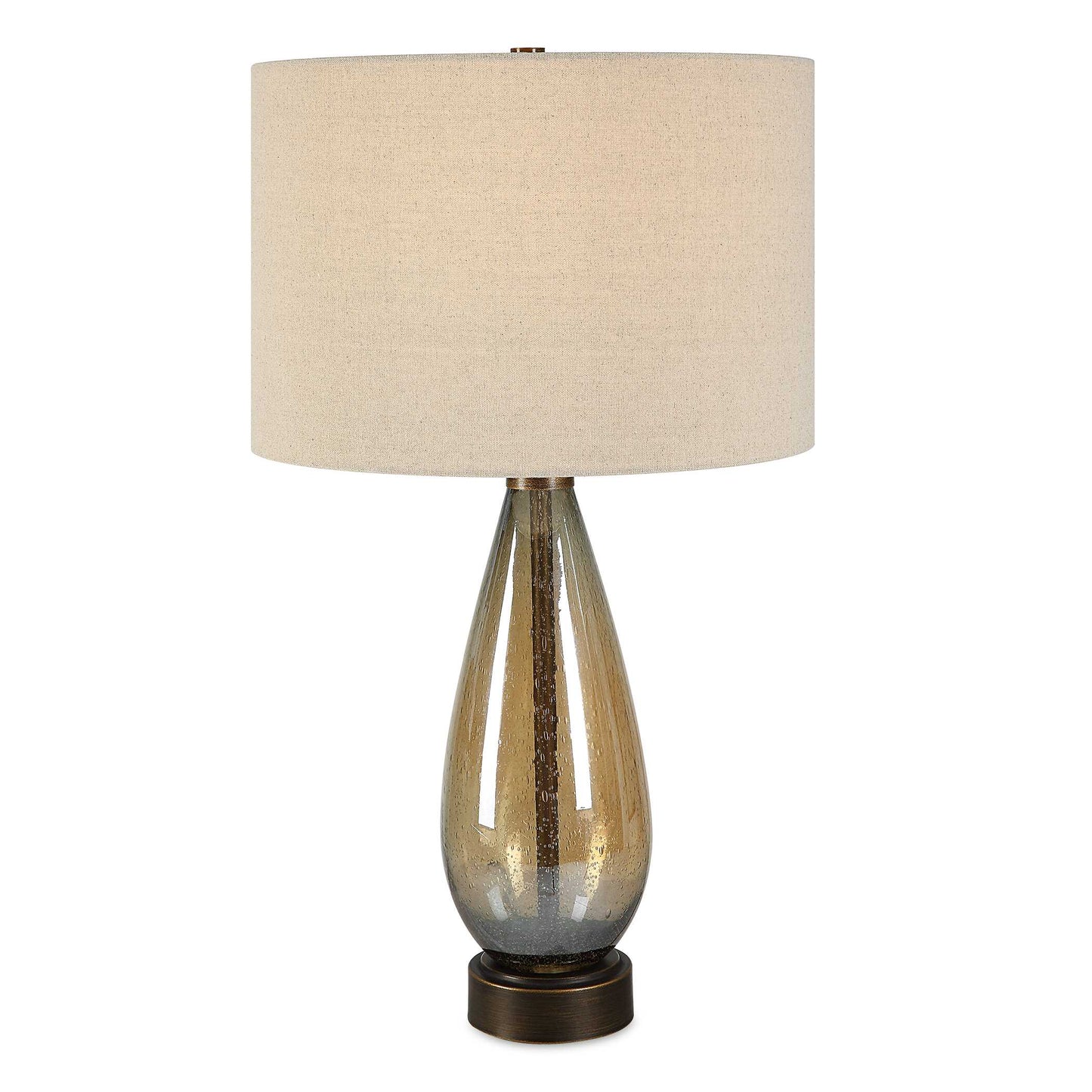 Baltic Teardrop Glass Table Lamp