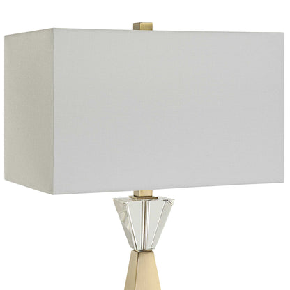 Arete Modern Brass Table Lamp