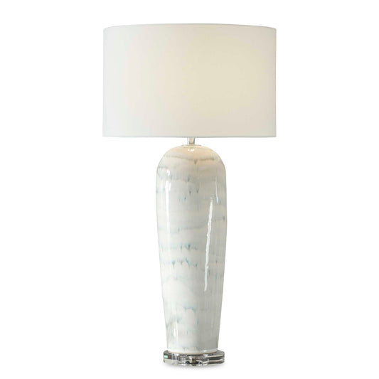 Arden White Glaze Table Lamp