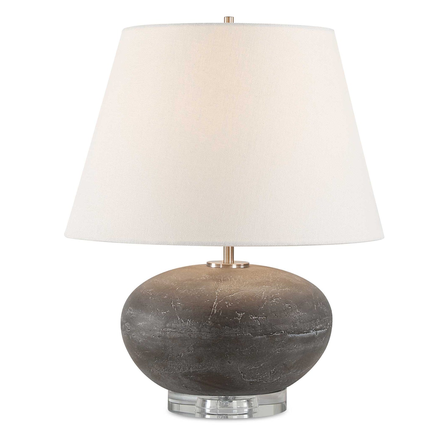 Beckley Gray Stone Table Lamp