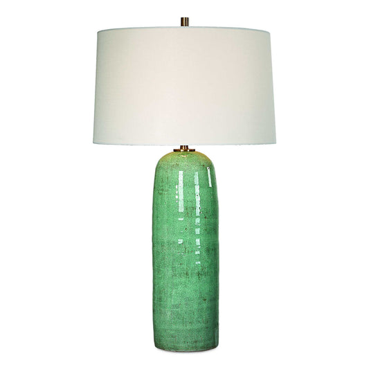Andale Crackled Teal Table Lamp