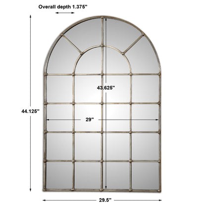 Barwell Arch Window Mirror