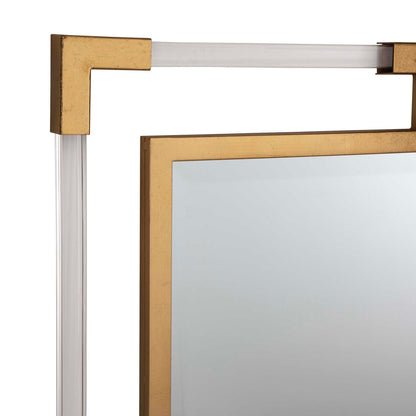 Balkan Modern Gold Wall Mirror