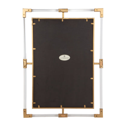 Balkan Modern Gold Wall Mirror