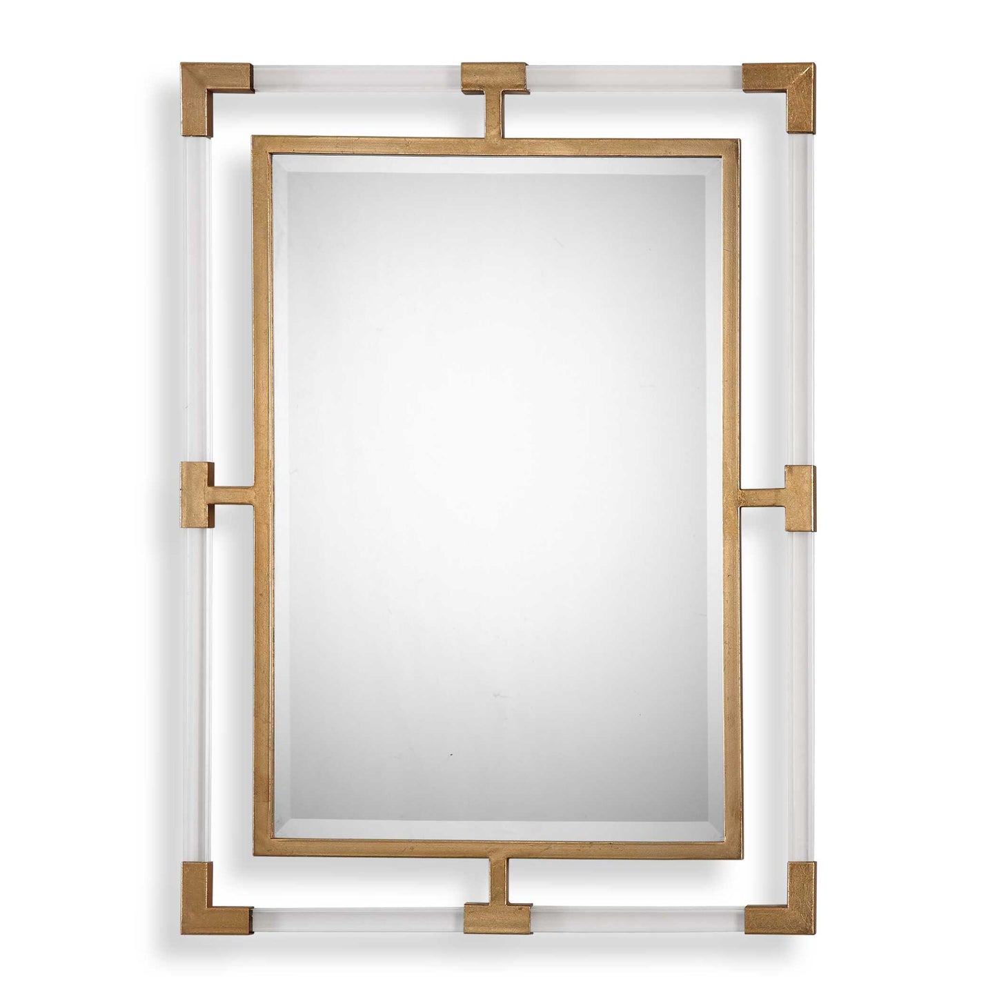 Balkan Modern Gold Wall Mirror