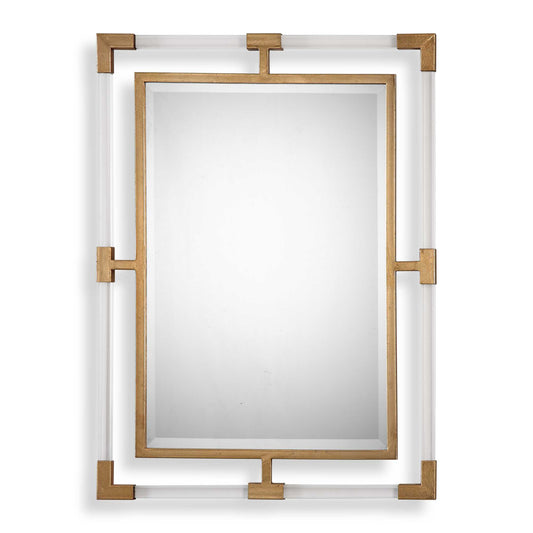 Balkan Modern Gold Wall Mirror