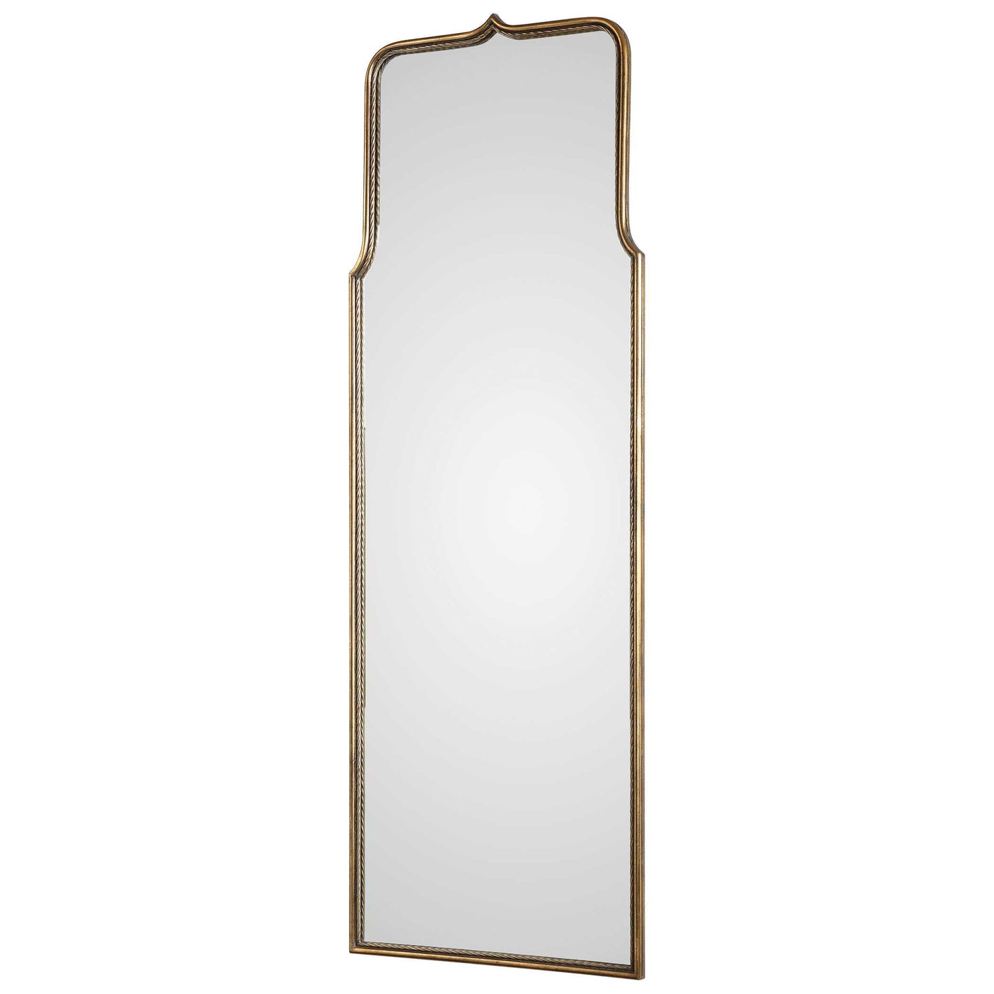 Adelasia Antiqued Gold Mirror
