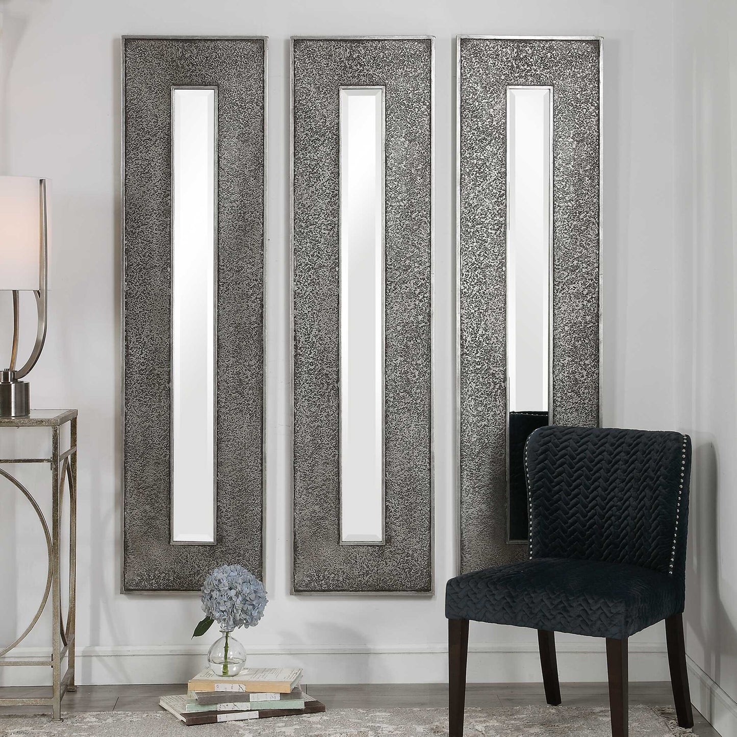 Bannon Tall Metallic Mirror