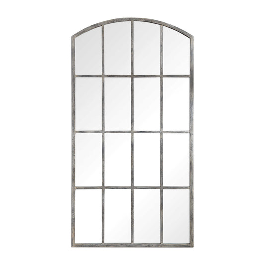 Amiel Ivory Arched Mirror